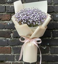 Букет цветов из:  Гипсофила в Табачный