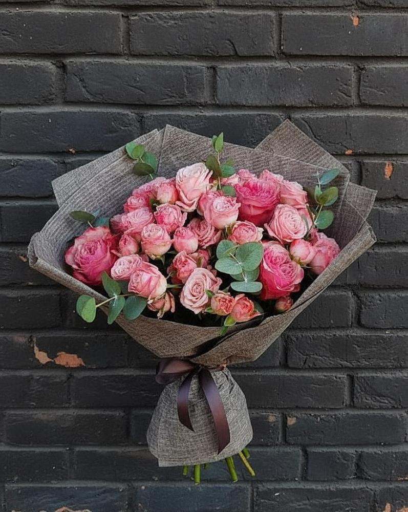 Букет цветов из: Розы в Табачный