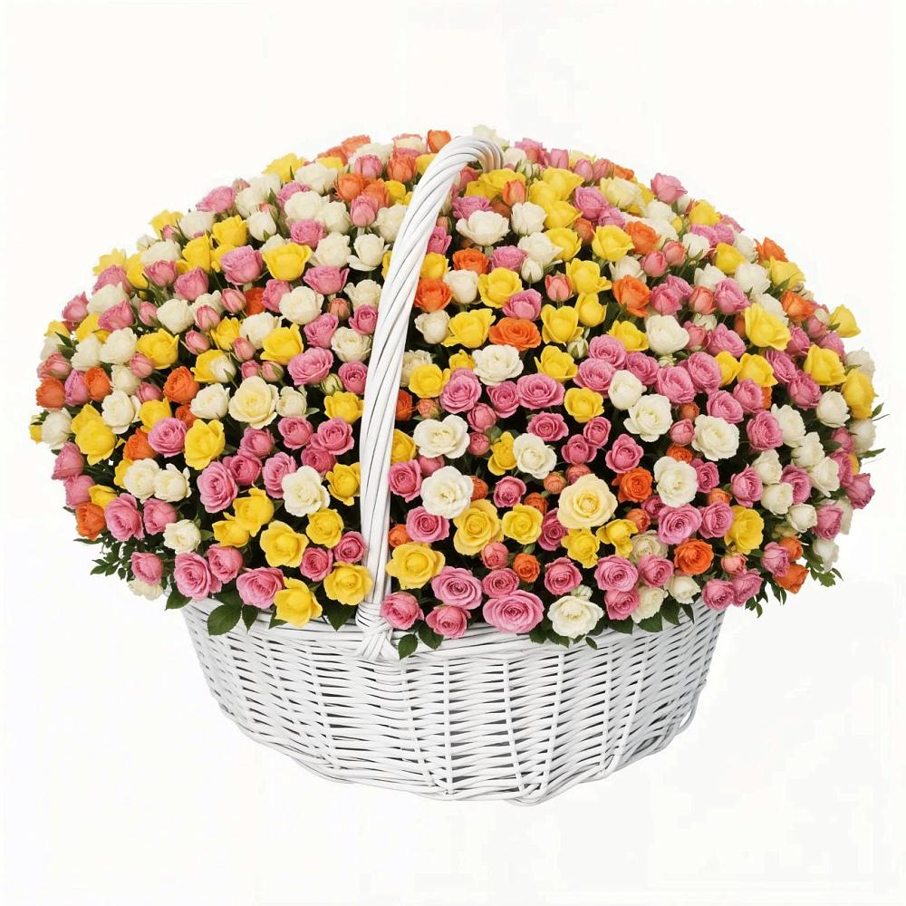 Премиум букет из: Розы в Табачный