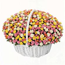 Премиум букет из: Розы в Табачный