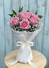 Букет цветов из:  Розы в Табачный