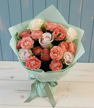 Букет цветов из:  Розы в Табачный