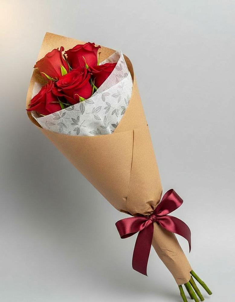 Букет цветов из: Розы в Табачный