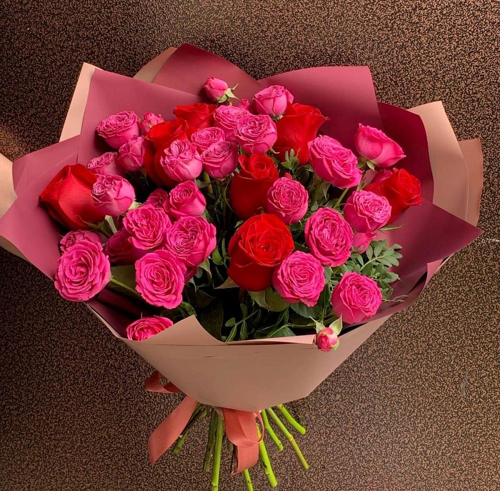 Букет В объятьях нежности в Табачный