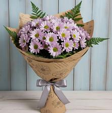 Букет цветов из:  Хризантемы в Табачный