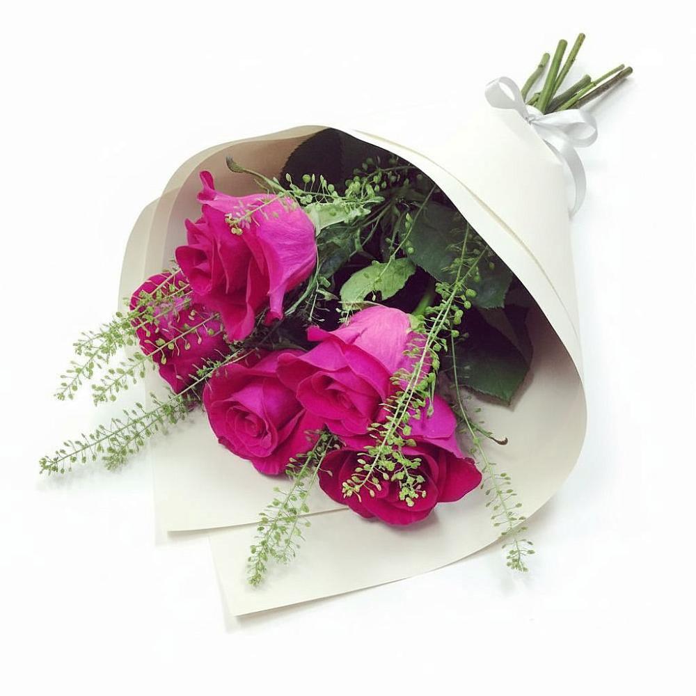 Букет цветов из: Розы в Табачный