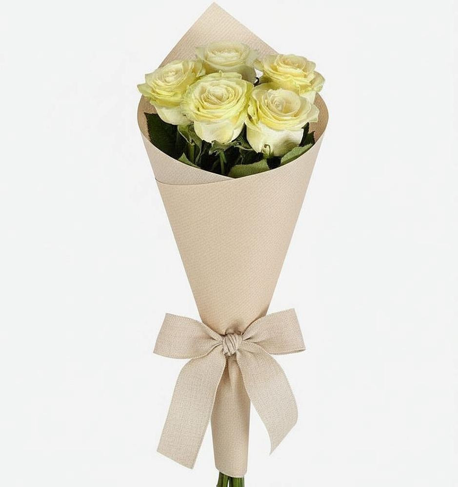 Букет цветов из: Розы в Табачный