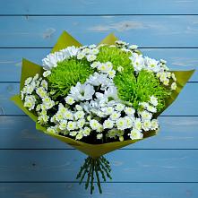 Букет цветов из:  Хризантемы в Табачный