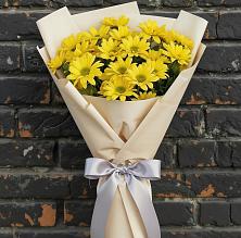 Букет цветов из:  Хризантемы в Табачный