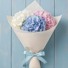 Букет цветов из:  Гортензия в Табачный