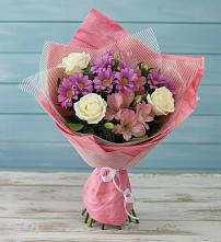 Букет цветов из:  Герберы в Табачный