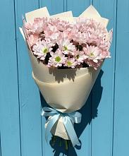 Букет цветов из:  Хризантемы #REPLACE_PRED# Табачный