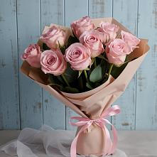 Букет цветов из:  Розы в Табачный