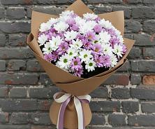 Букет цветов из:  Хризантемы в Табачный