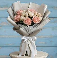 Букет цветов из:  Розы в Табачный