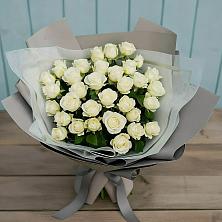 Букет Белоснежная нежность в Табачный