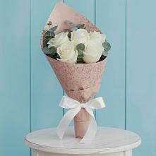 Букет цветов из:  Розы в Табачный