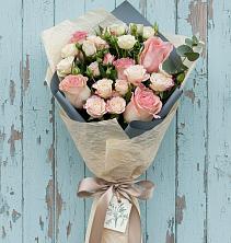 Букет цветов из:  Розы в Табачный