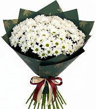 Букет цветов из:  Хризантемы #REPLACE_PRED# Табачный