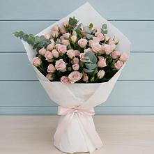 Букет цветов из:  Розы в Табачный