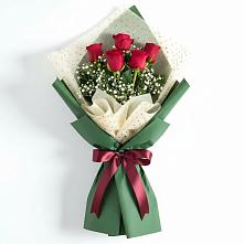 Букет цветов из:  Розы в Табачный