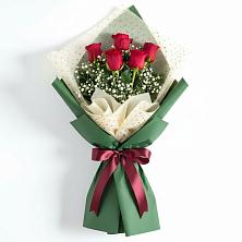 Букет цветов из:  Розы в Табачный