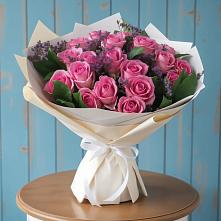 Букет цветов из:  Розы #REPLACE_PRED# Табачный